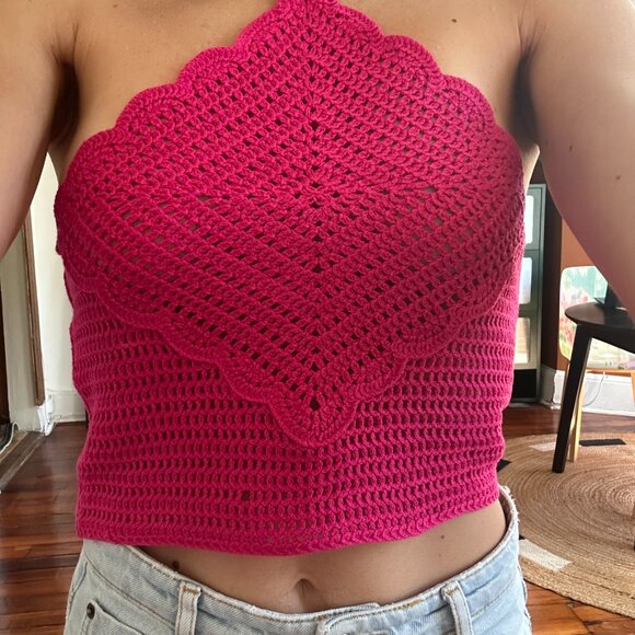 Crochet crop top - Picture 3 of 5